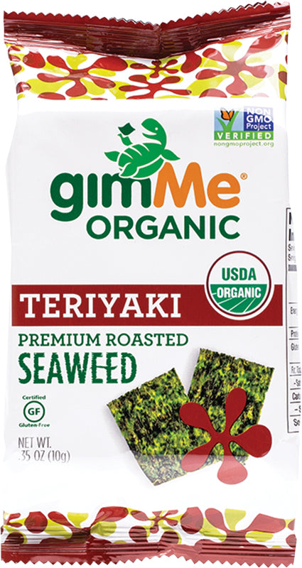 GIMME Roasted Seaweed Snacks Teriyaki