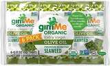 GIMME Roasted Seaweed Snacks Olive Oil - 6 Pack