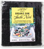 GOLD MINE Sushi Nori Organic Raw (50 Sheets)