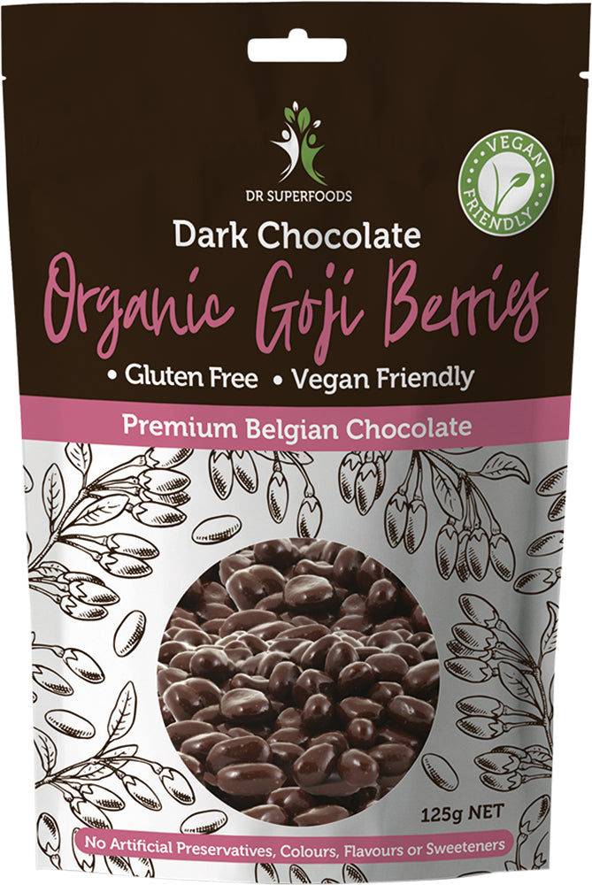 DR SUPERFOODS Organic Goji Berries Dark Chocolate