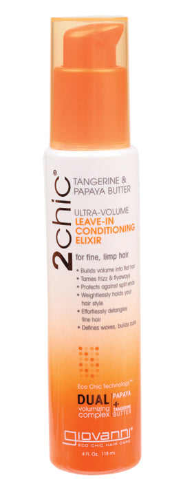 GIOVANNI Leave-in Conditioner - 2chic Ultra-Volume (Fine, Limp Hair)