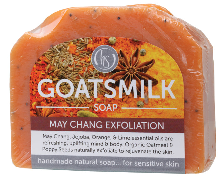 HARMONY SOAPWORKS Goat's Milk Soap May Chang Exfoliation