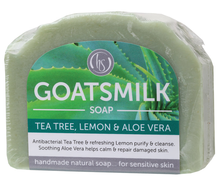 HARMONY SOAPWORKS Goat's Milk Soap Tea Tree & Lemon