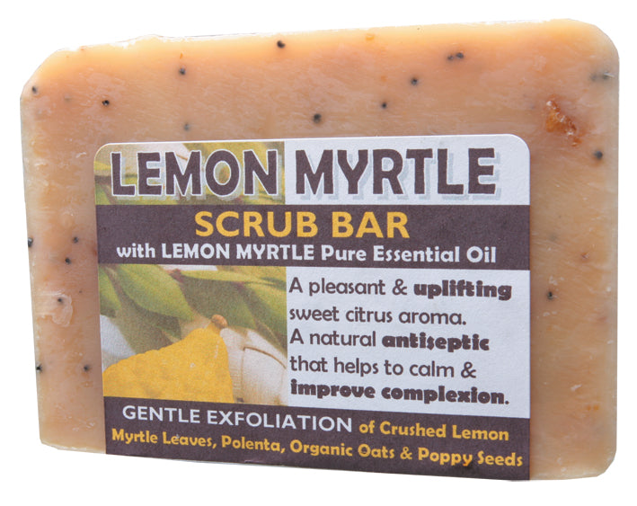 HARMONY SOAPWORKS Soap Scrub Bar - Lemon Myrtle