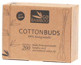 GO BAMBOO Cotton Buds 100% Biodegradable
