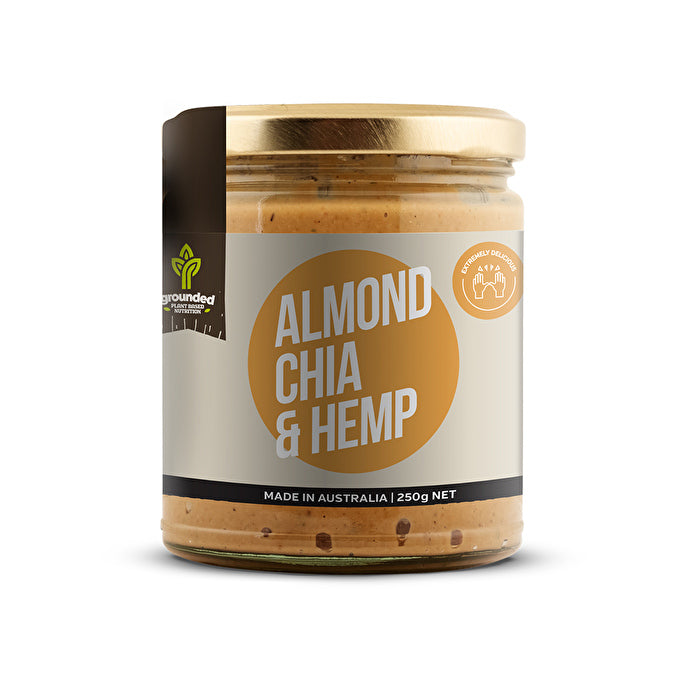 Grounded Spread Almond Chia & Hemp 250g