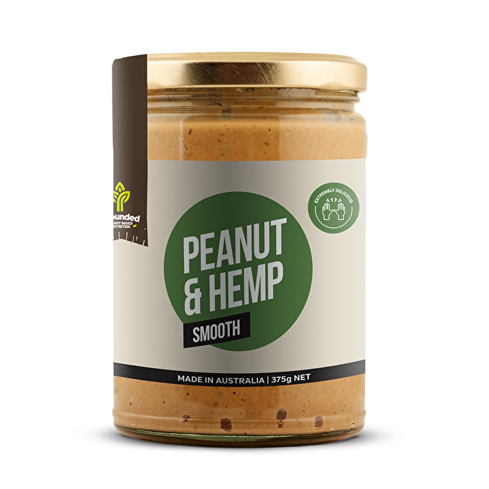 Grounded Spread Peanut & Hemp Smooth 375g