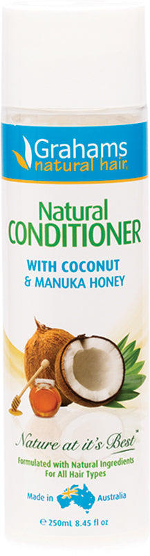 GRAHAMS NATURAL Conditioner With Coconut & Manuka Honey