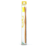 The Humble Co. Toothbrush Bamboo Adult Soft Yellow