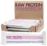 THE HEALTH FOOD GUYS Raw Protein Bar Vanilla Blueberry - Box of 12