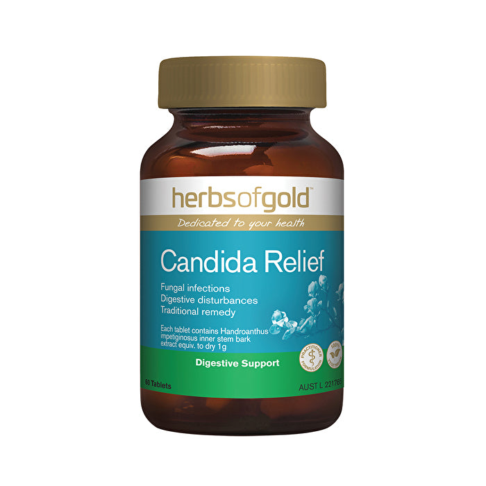 Herbs of Gold Candida Relief 60t