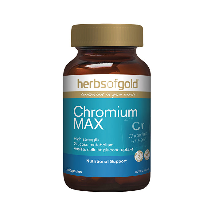 Herbs Of Gold Chromium MAX 120c