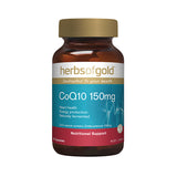 Herbs Of Gold Co Q10 150mg in Rice Bran Oil 60c