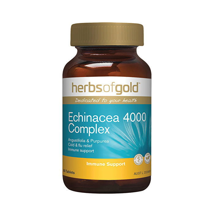 Herbs of Gold Echinacea 4000 Complex 60t