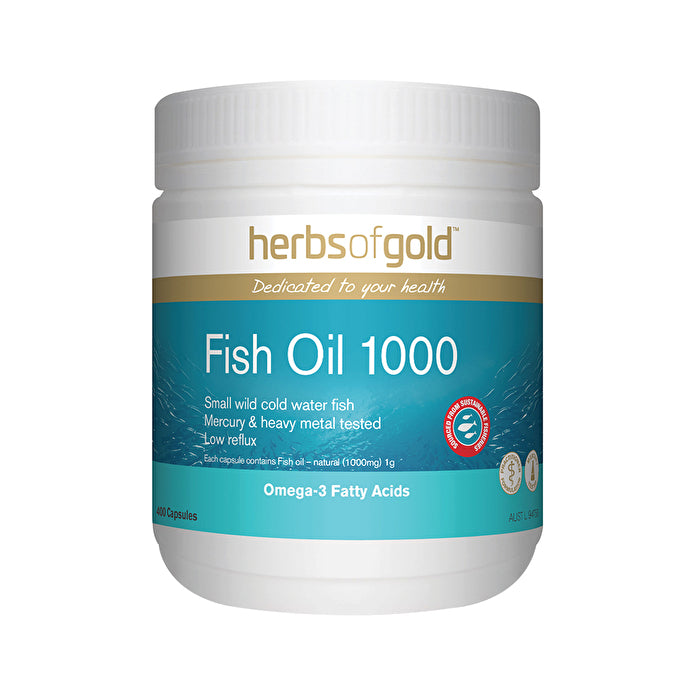 Herbs of Gold Fish Oil 1000 400c