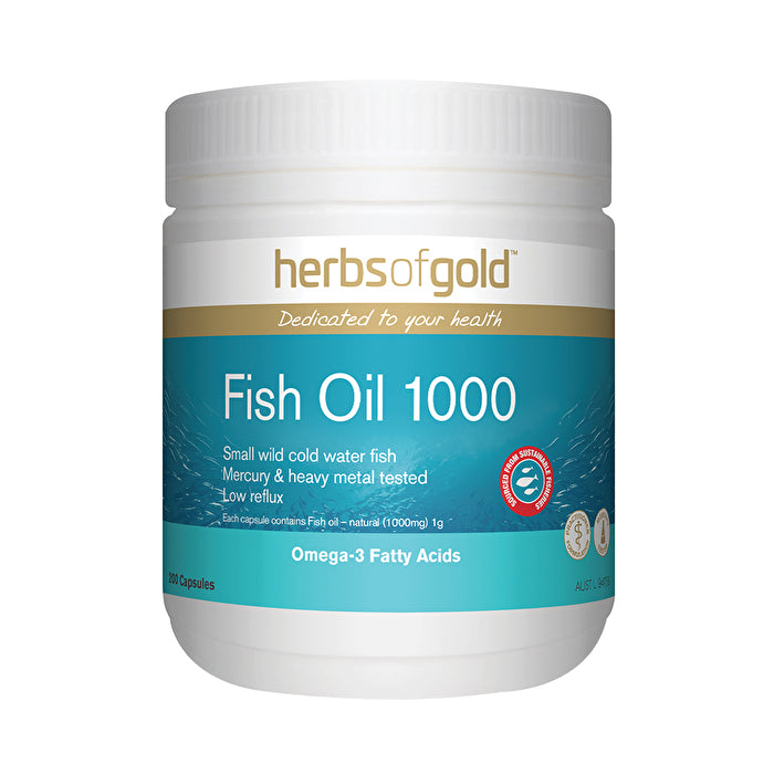 Herbs of Gold Fish Oil 1000 200c