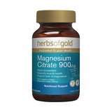 Herbs of Gold Magnesium Citrate 900 60vc