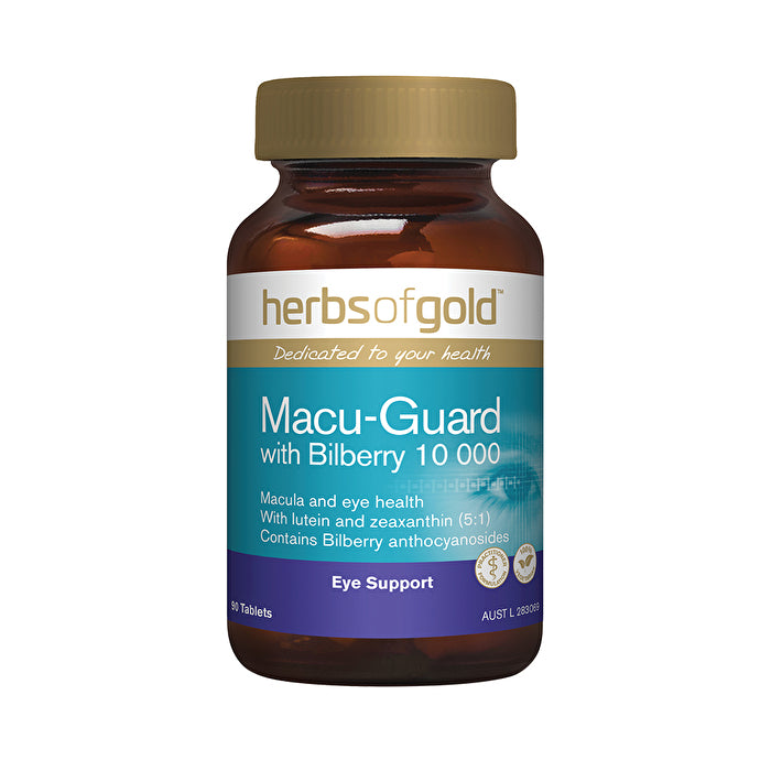 Herbs of Gold Macu Guard with Bilberry 10 000 90t