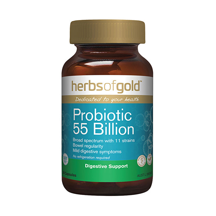 Herbs Of Gold Probiotic 55 Billion (Shelf Stable) 30c