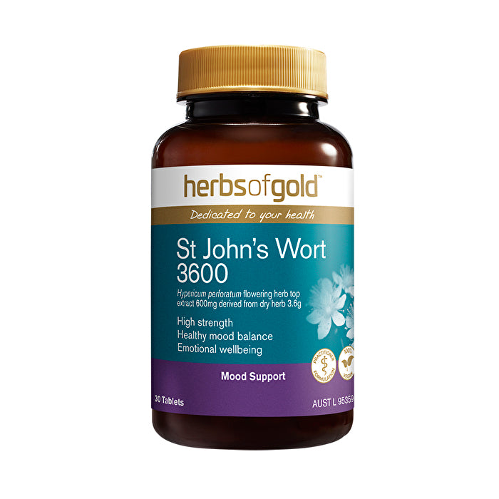 Herbs of Gold Extra Strength St Johns Wort 30t