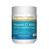 Herbs Of Gold Vitamin C 1000 Plus Zinc & Bioflavonoids 120t