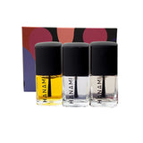 Hanami Nail Polish Collection Nail Rescue Retreat 9ml x 3 Pk(Rescue Me,Nourish Me,Give Me Strength)