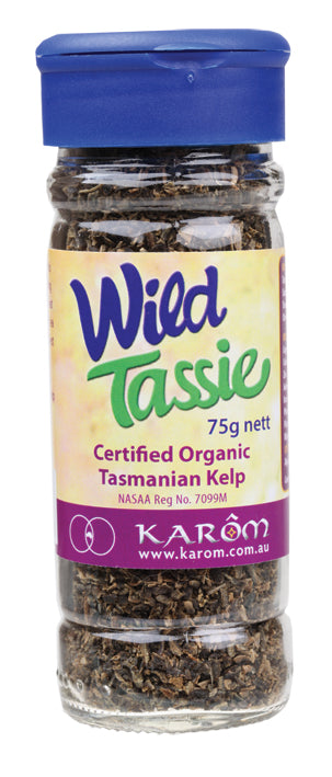 KAROM Wild Tassie Kelp Refillable Glass Shaker
