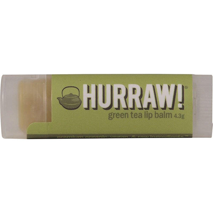Hurraw! Lip Balm Green Tea 4.3g