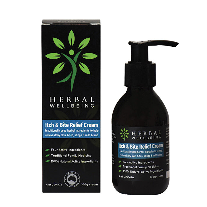 Herbal Wellbeing Itch & Bite Relief Cream 100g