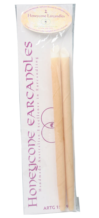 HONEYCONE Ear Candles 100% Unbleached Cotton