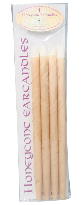 HONEYCONE Ear Candles 100% Unbleached Cotton