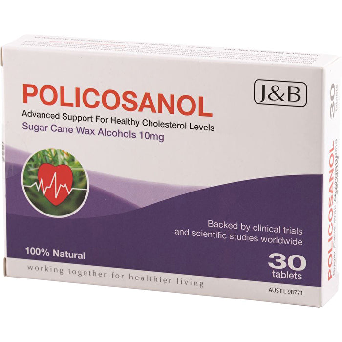 J&B (Johnson & Barana) Policosanol 10mg 30t