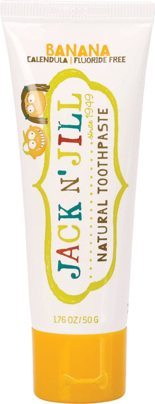 JACK N' JILL Toothpaste (Children) Banana - Fluoride Free