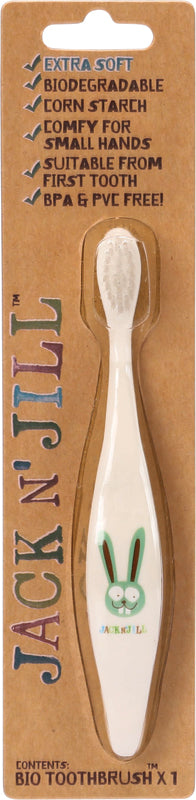 JACK N' JILL Toothbrush (Children) Bunny - Biodegradable