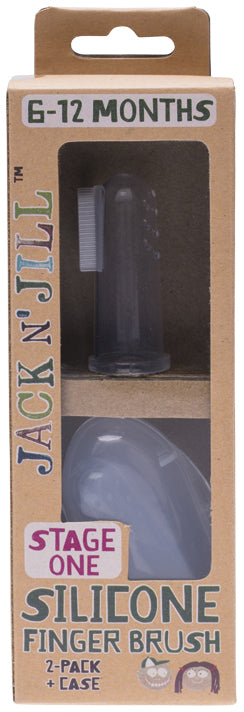 JACK N' JILL Silicone Fingerbrush