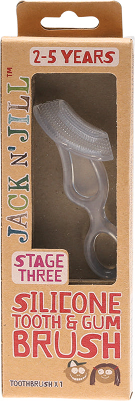 JACK N' JILL Silicone Tooth & Gum Brush