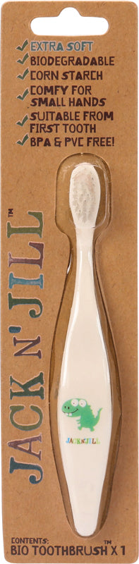 JACK N' JILL Toothbrush (Children) Dino - Biodegradable