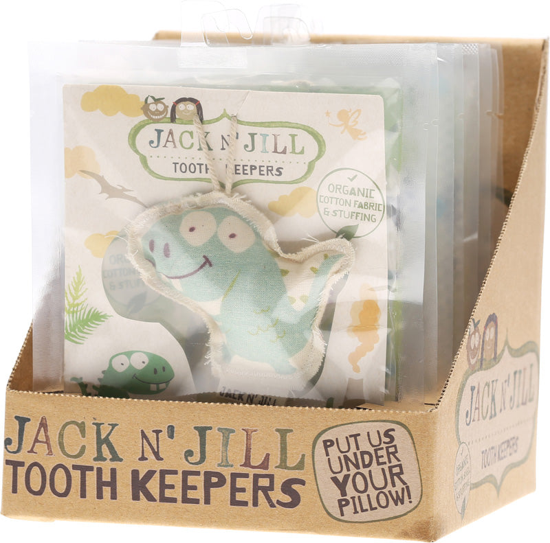 JACK N' JILL Tooth Keepers Mixed Display Box of 8