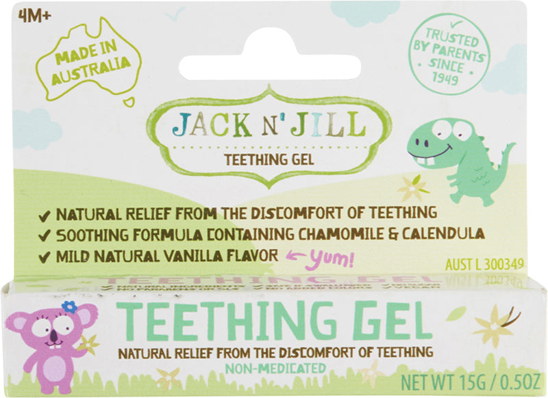 JACK N' JILL Teething Gel 4 Months +