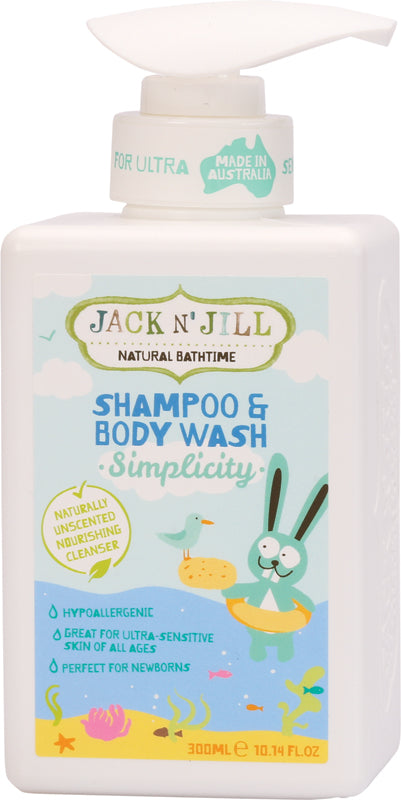 JACK N' JILL Shampoo & Body Wash Simplicity