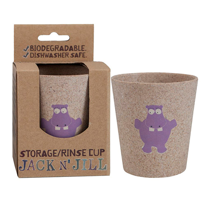 Jack N' Jill Storage/Rinse Cup Hippo