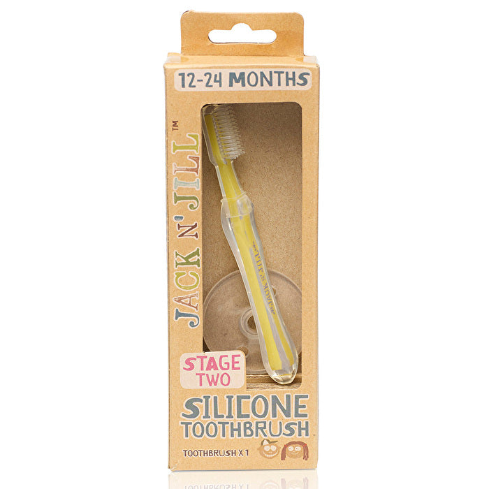 Jack N' Jill Silicone Toothbrush Stage Two (1-2 years)