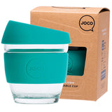 JOCO Reusable Glass Cup Small 8oz - Mint