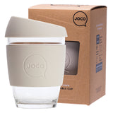 JOCO Reusable Glass Cup Regular 12oz - Sandstone