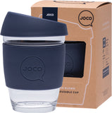 JOCO Reusable Glass Cup Regular 12oz - Mood Indigo