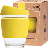 JOCO Reusable Glass Cup Regular 12oz - Meadowlark