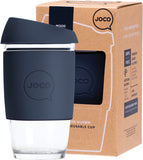 JOCO Reusable Glass Cup Extra Small 6oz - Mood Indigo
