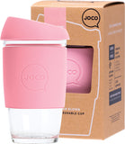 JOCO Reusable Glass Cup Extra Small 6oz - Strawberry