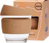 JOCO Reusable Glass Cup Small 8oz - Butterum