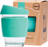JOCO Reusable Glass Cup Regular 12oz - Vintage Green